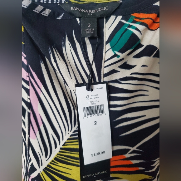 Banana Republic midi dress size 2 - Picture 3 of 3